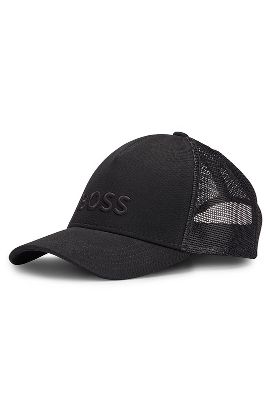 Boss emb logo trucker cap-null