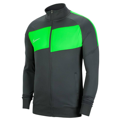 Dri-FIT academy soccer jacket mens, Anthracite / Green, medium