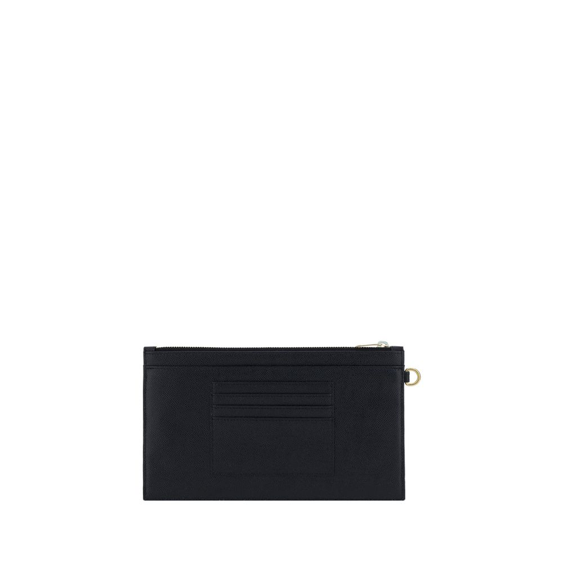 Black calf leather bos taurus wallet-null