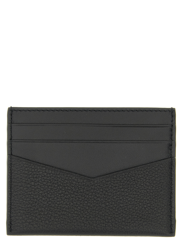 Black calfskin cardholder-null