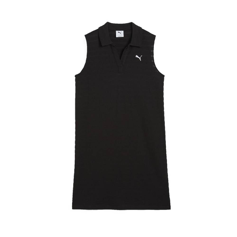 Essentials elevated relaxed structured sleeveless dress-null