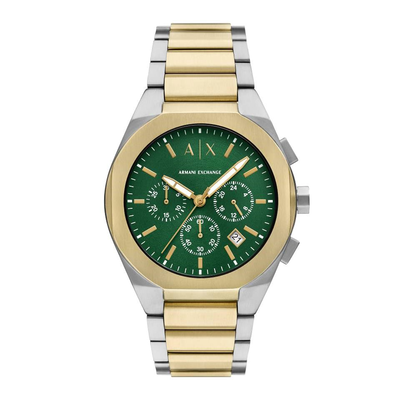 Armani exchange ax4184 two tone bracelet watch, Gold, medium