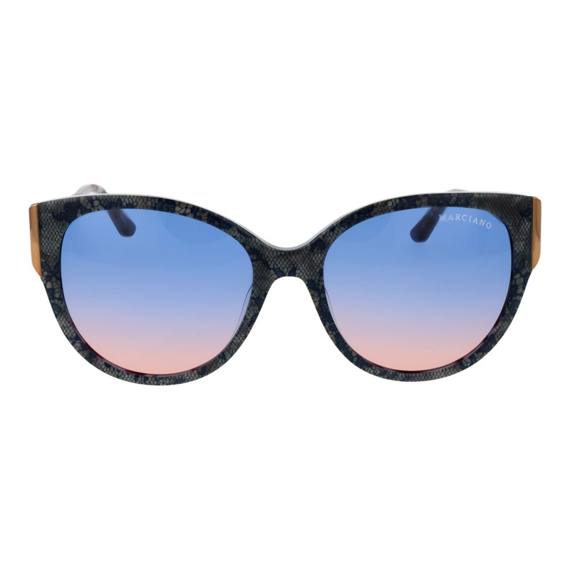 Blue acetate sunglasses-null