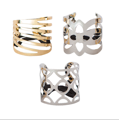 Horsetail buckle, Gold, medium