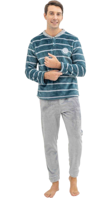 Men pajama velvet fleece #j2077