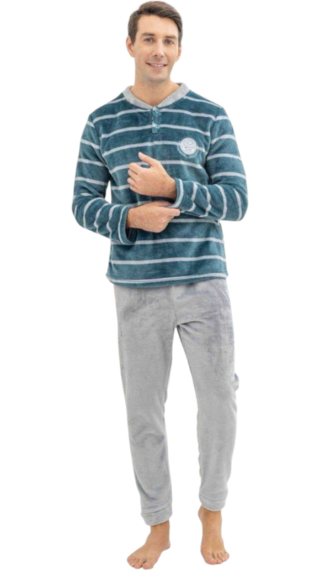 Men pajama velvet fleece #j2077 image number null