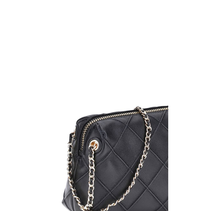 Black calf leather bos taurus shoulder bag-null