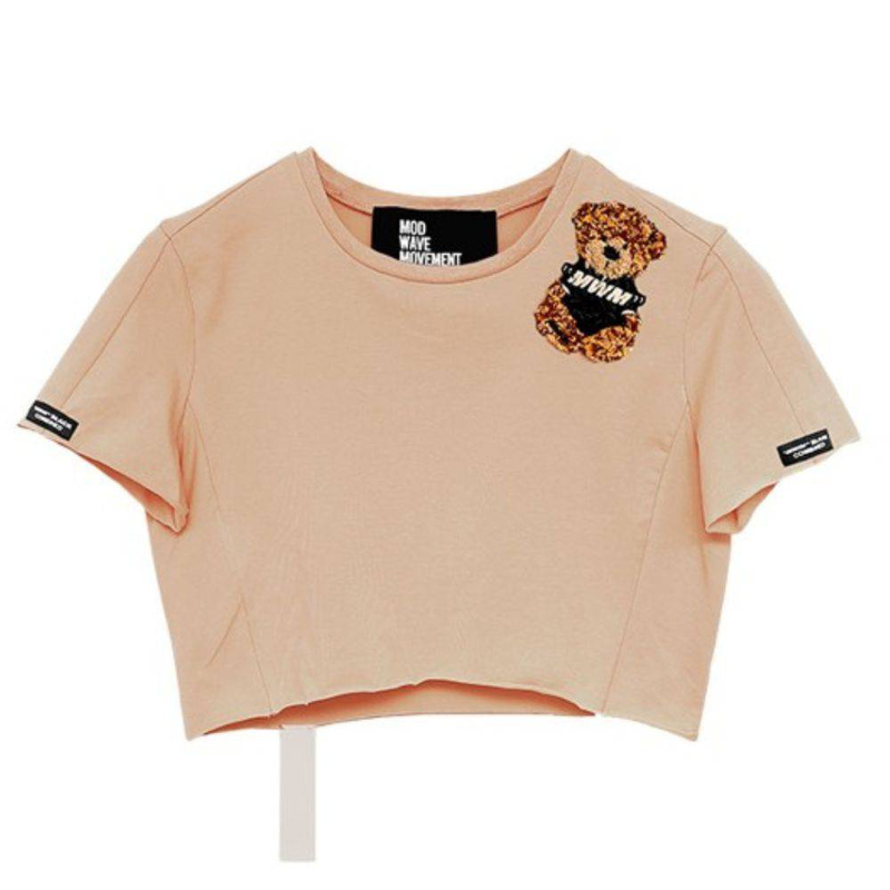 Mwm teddy crop top-null