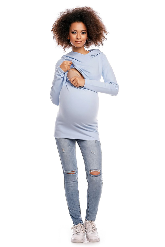 Maternity sweatshirt model 84457 peekaboo image number null