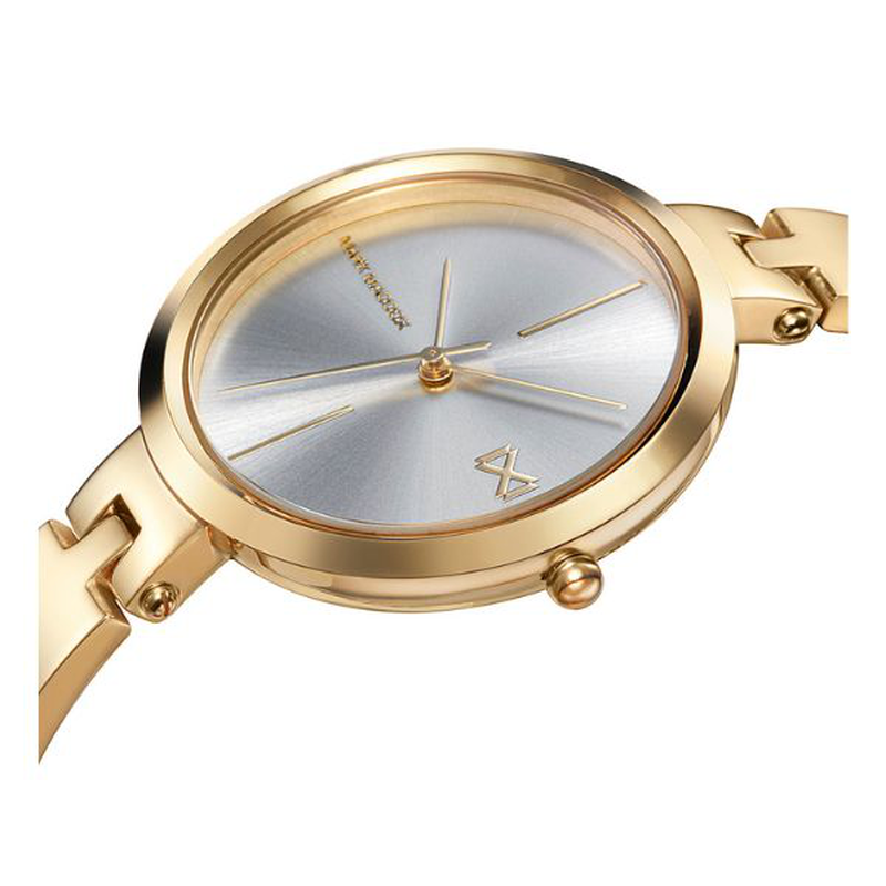 Mark maddox alfama stainless steel ip gold watch bracelet woman mm-null