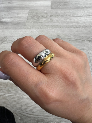 "double" ring, , medium