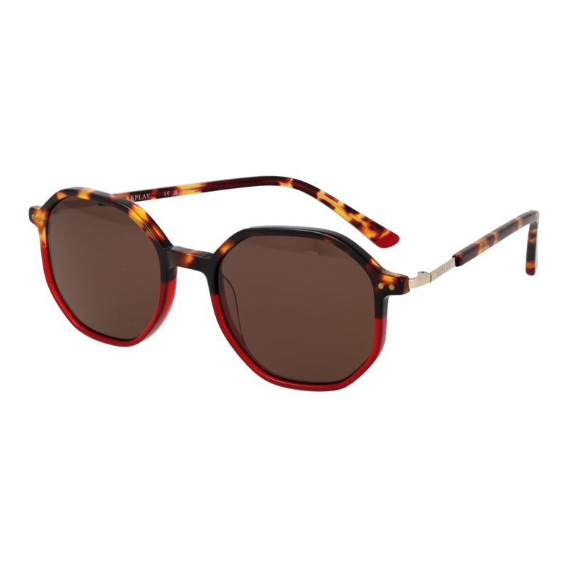 Brown plastic sunglasses-null