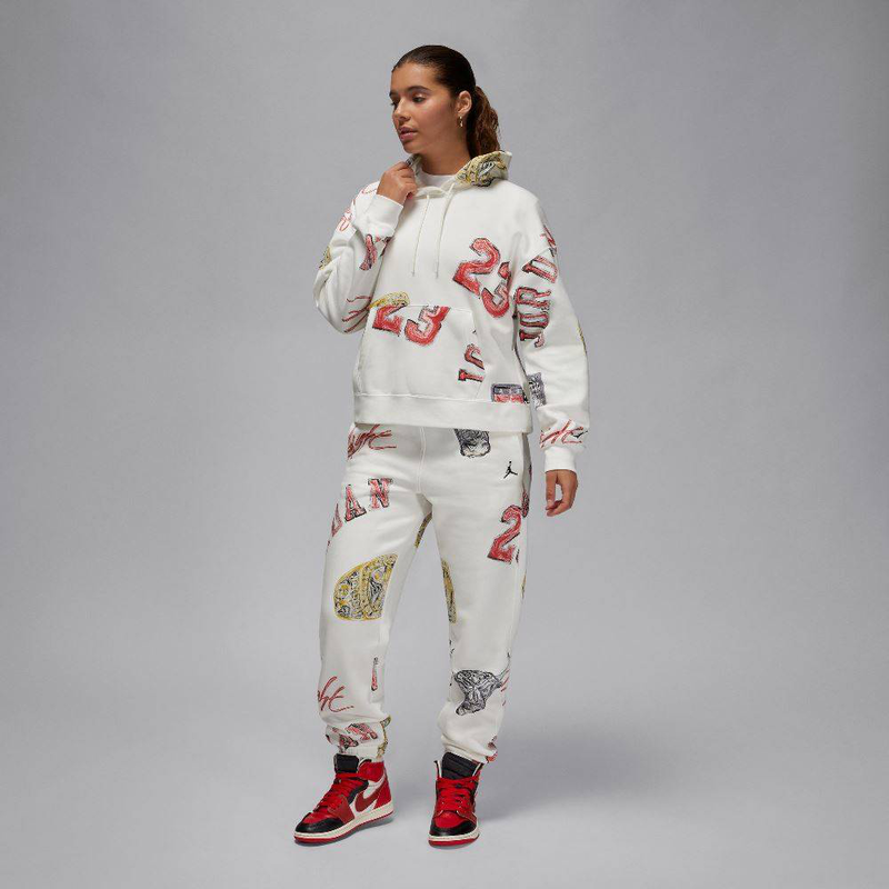 Product image: Nike jordan brooklyn fleece womens hoodie-null