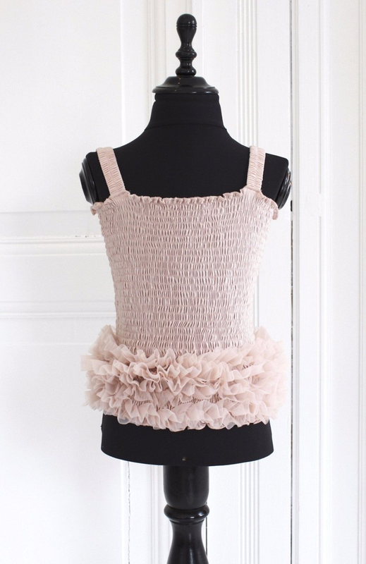 Dolly by le petit tom &reg; frilly top ballet pink-null