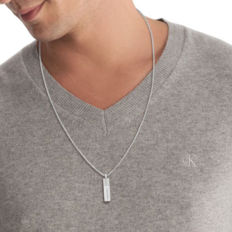 Calvin Klein velocity ss men's necklace image number null
