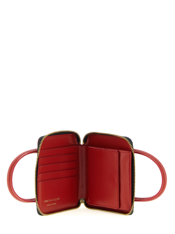 Multicolor cowhide cardholder-null