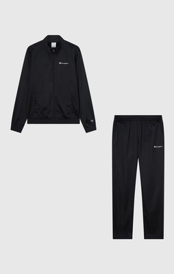 Champion men's tracksuit, Black, medium