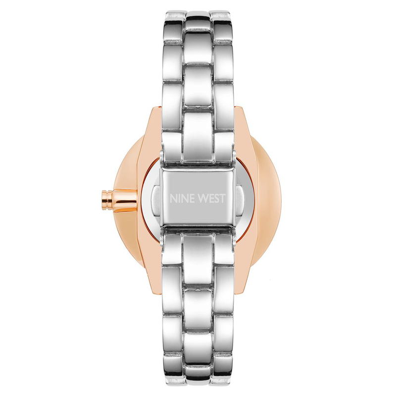 Gray metal dress watch-null