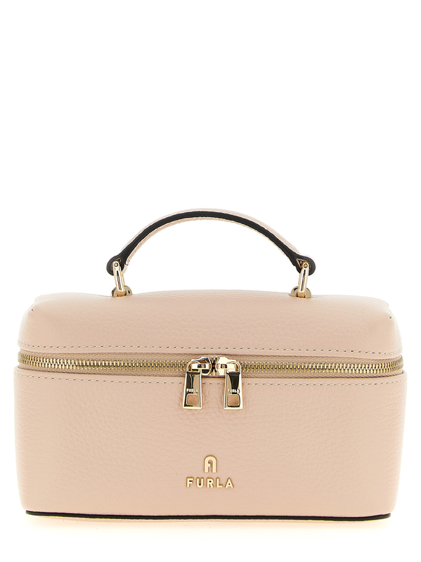 Multicolor calfskin crossbody bag-null
