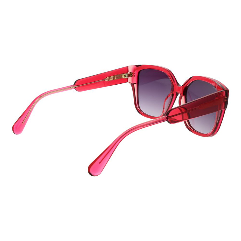 Pink plastic sunglasses-null