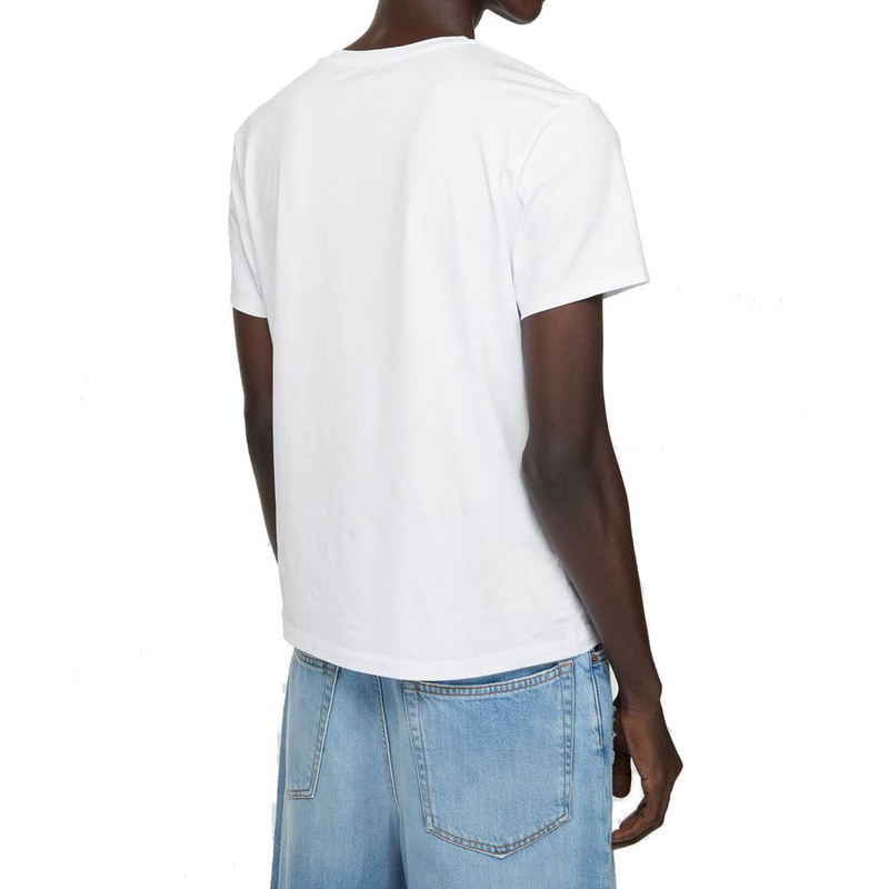 White cotton t-shirt-null