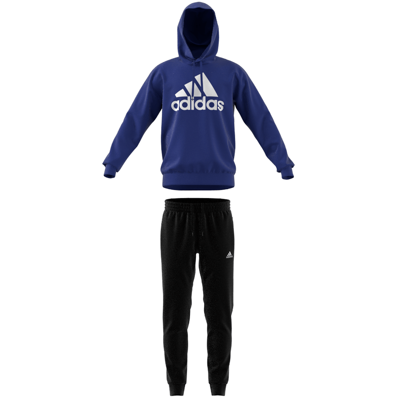 Adidas men's sportswear french terry hooded tracksuit-null