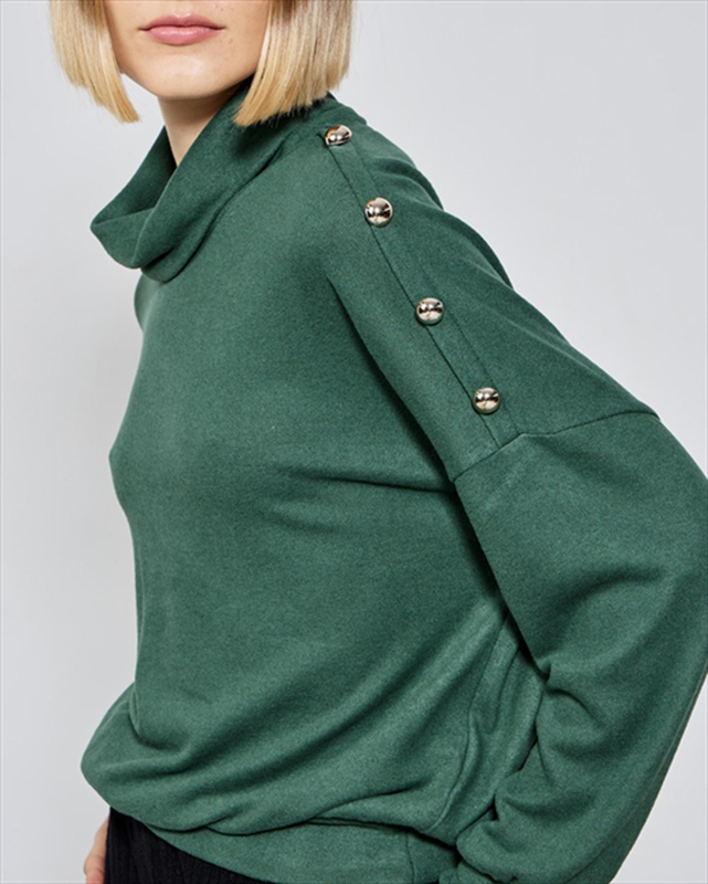 Knitted high neck-null