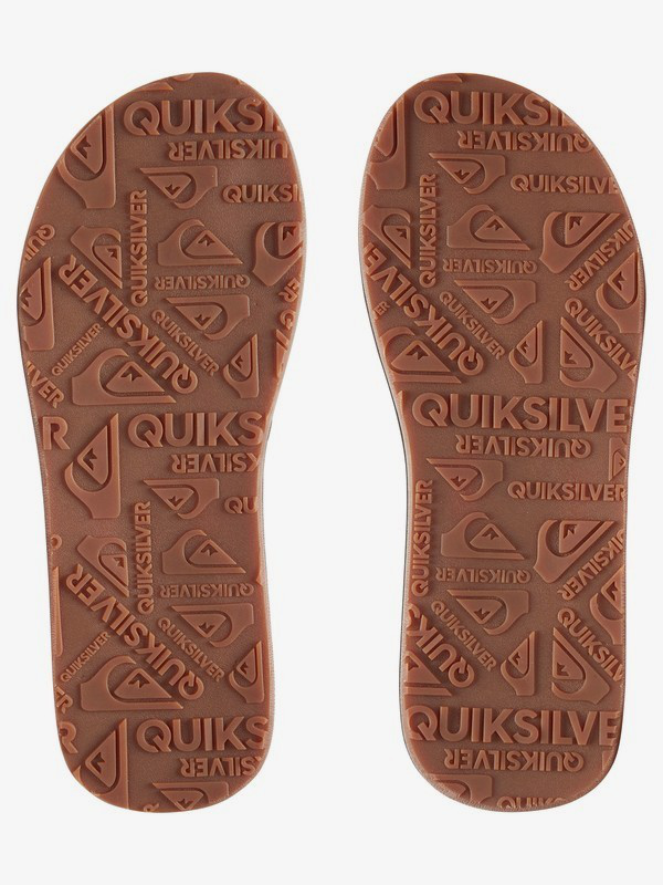 Quiksilver men's carver nubuck slides image number null