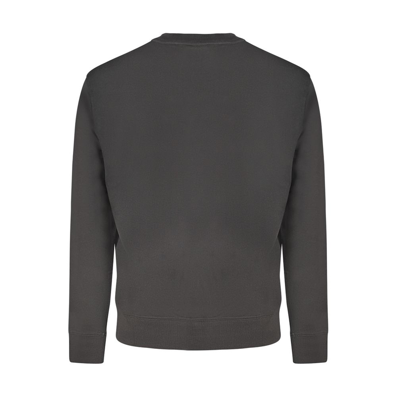 Black cotton men sweatshirt-null