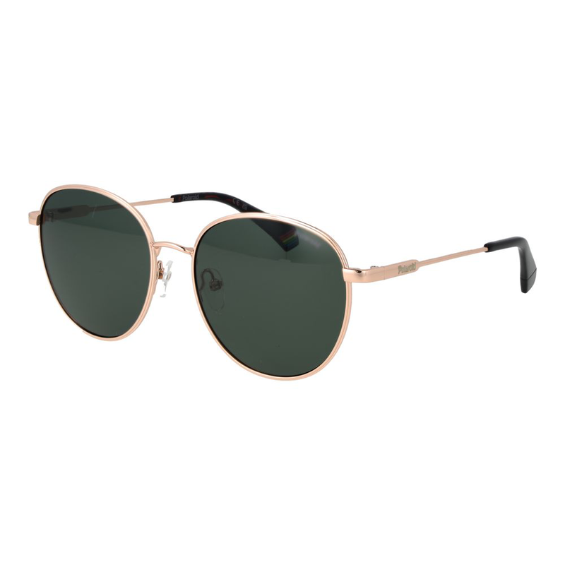 Rose gold metal sunglasses-null