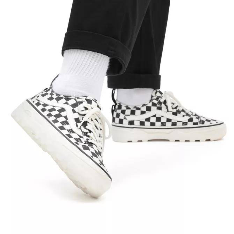 Product image: Vans checkerboard sentry old skool womens shoes-null