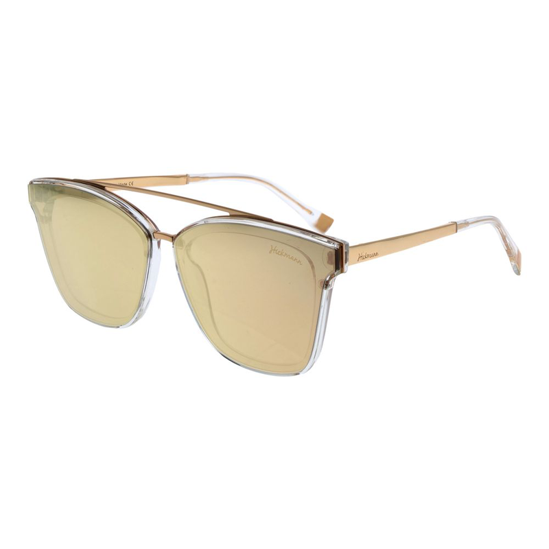 Gold metal sunglasses-null