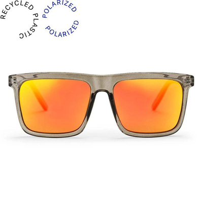 Bruce polarized sunglasses 48mm, Grey / Red, medium