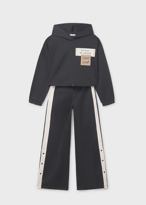 Tracksuit, Black, medium