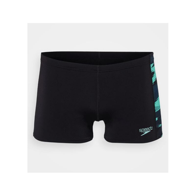 Speedo men's hyperboom panel aquashort, Green, medium