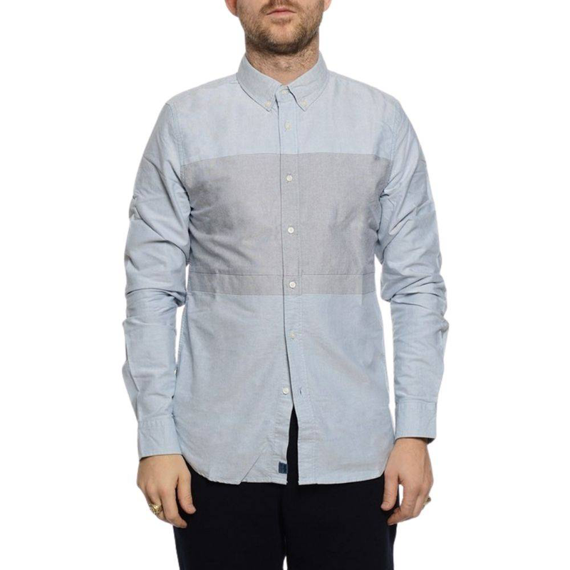 Oxford panel shirt mens-null