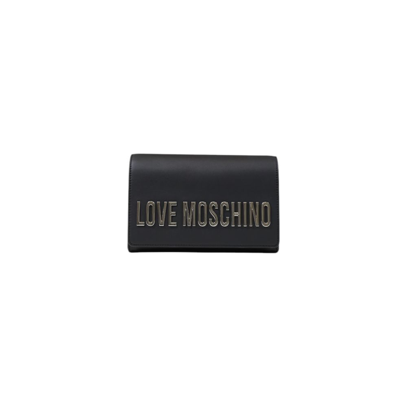 Black polyethylene handbag-null