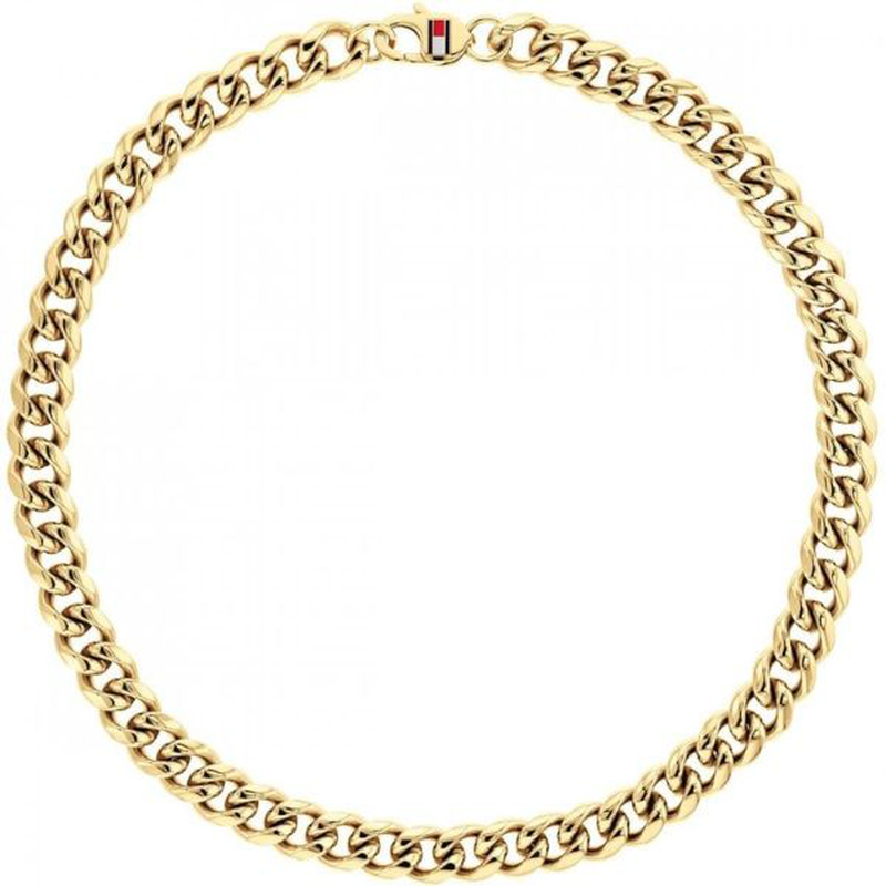 Tommy hilfiger men's wild chain necklace, , medium image number null