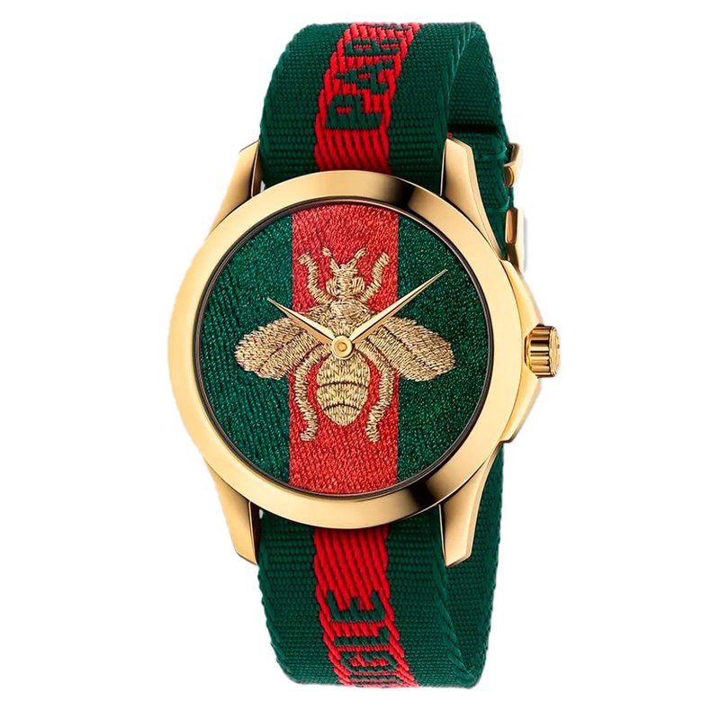 Multicolor nylon bracelet watch-null