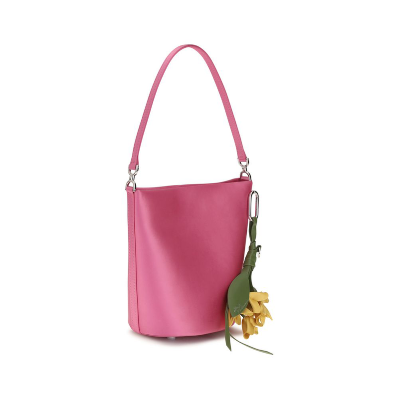 Multicolor polyester backet bag-null