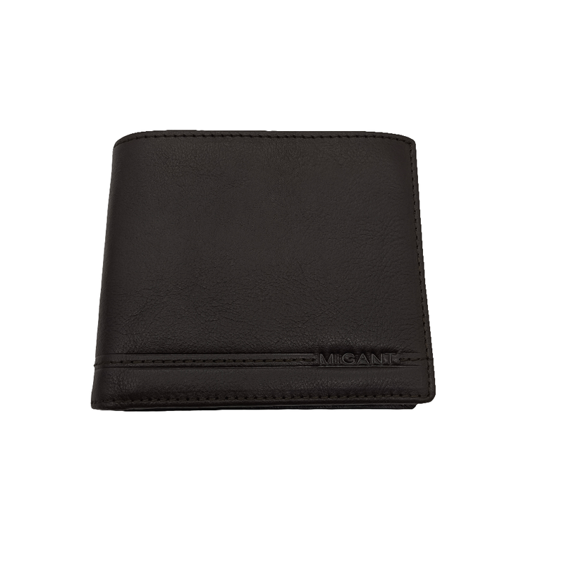 Migant design leather mens wallet in giftbox fo-382-null