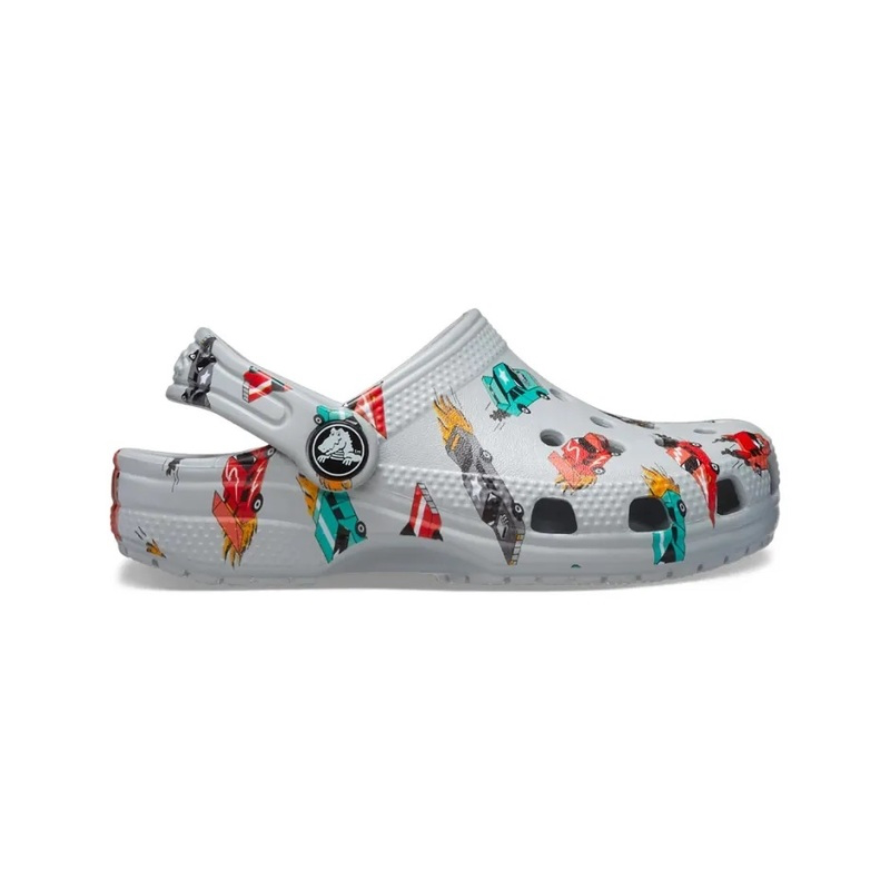 Crocs infant classic race cars graphic clog-null