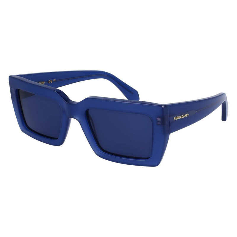 Blue acetate sunglasses-null