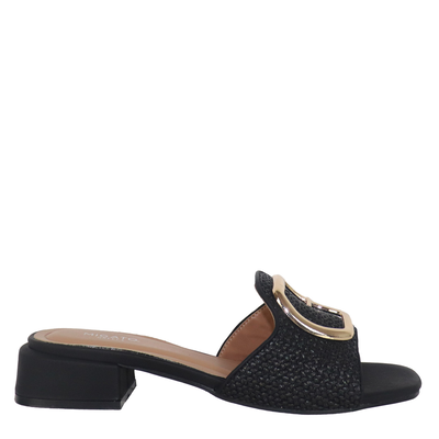 Migato γυναικείο mule, Black, medium