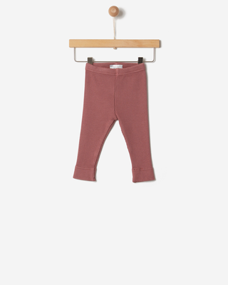 Κολαν ριμπ απο οργανικο βαμβακι & tencel marsala