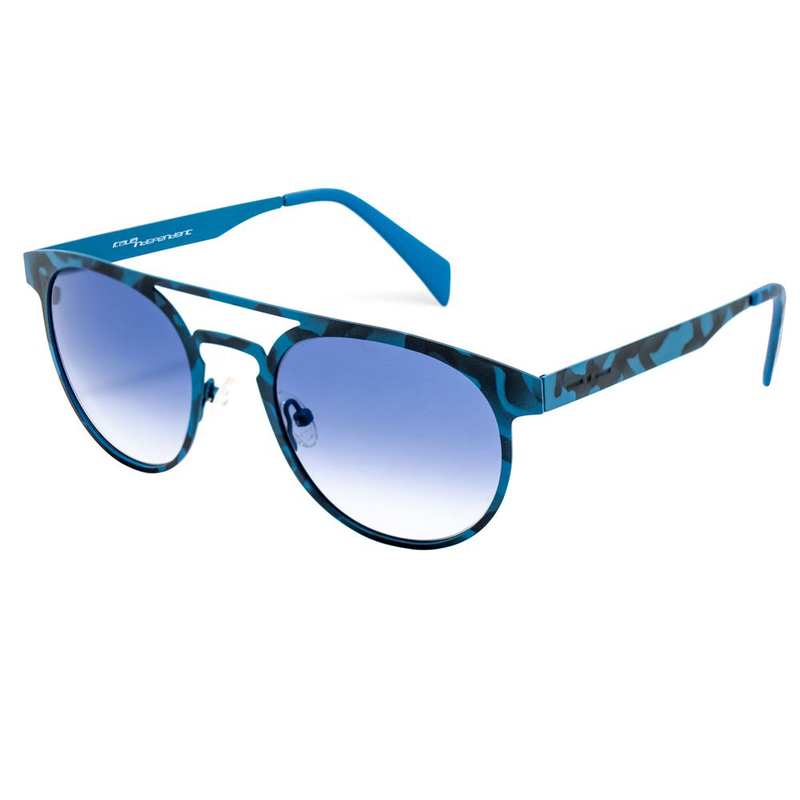 Blue metal sunglasses-null