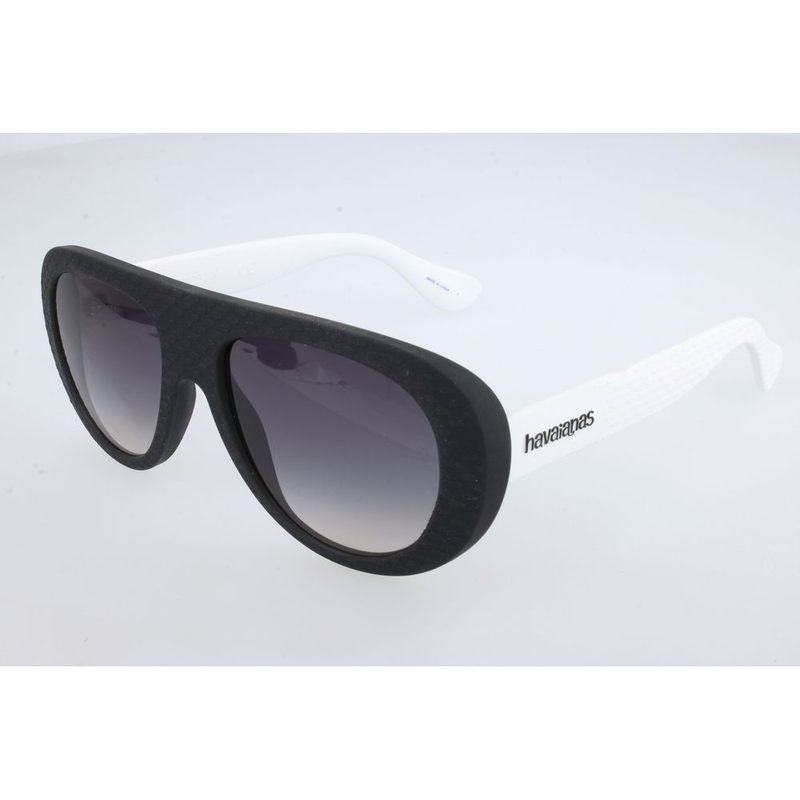 Black and white acetate sunglasses-null
