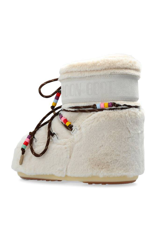 Moon boot icon low faux fur beads image number null