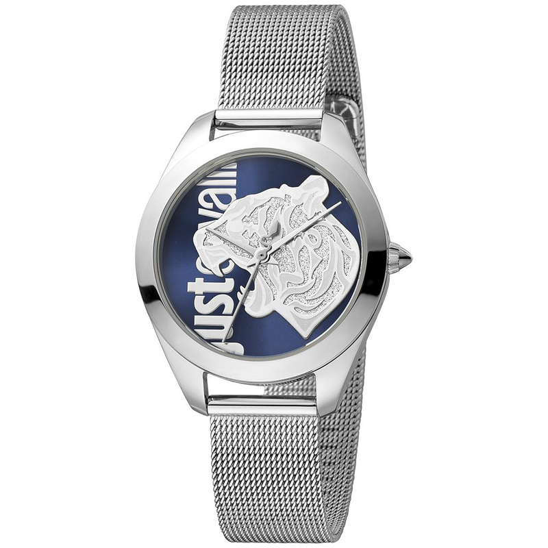 Gray stainless steel bracelet watch-null