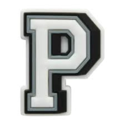 Crocs jibbitz letter p, White, medium